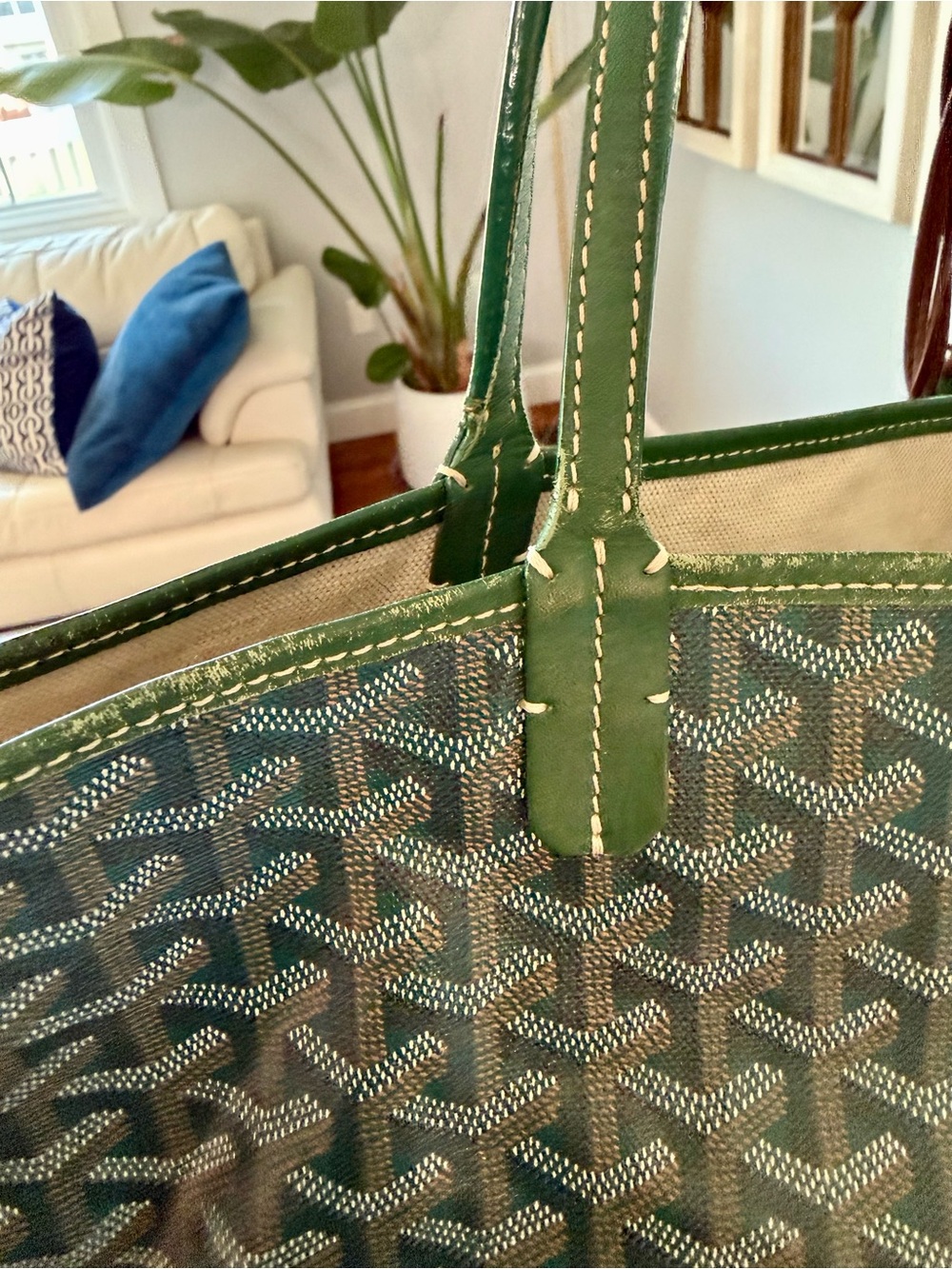 👜 Authentic Goyard Saint Louis PM Tote - Green - Picture 16 of 16